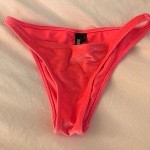 Triangl neon pink bikini bottom